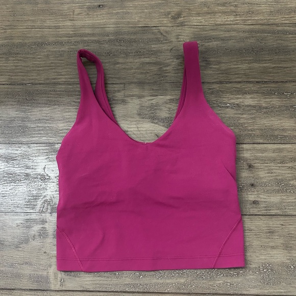 lululemon athletica Align Pink Tank Top Size 0 - Picture 2 of 4